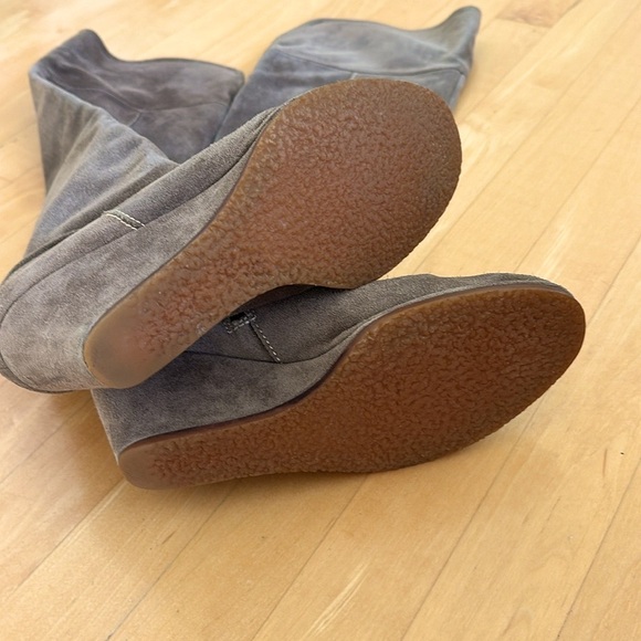 Pedro mialles Suede over the knee boots. - Picture 4 of 10